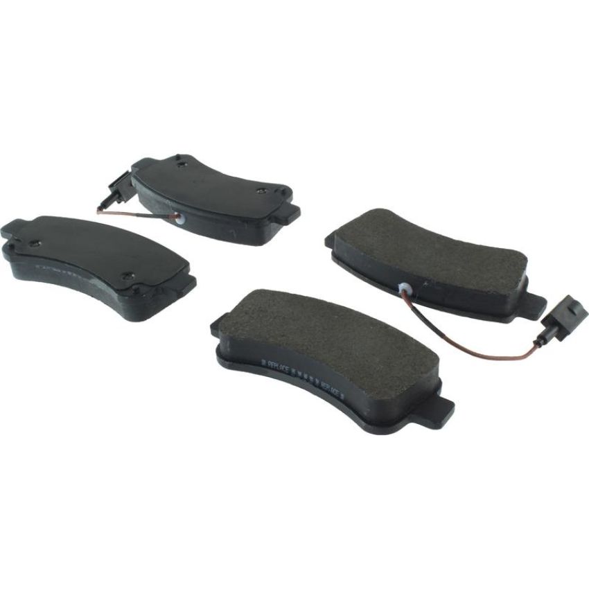 CENTRIC PARTS 104.17461 Posi Quiet Semi-Metallic Brake Pads with Hardware
