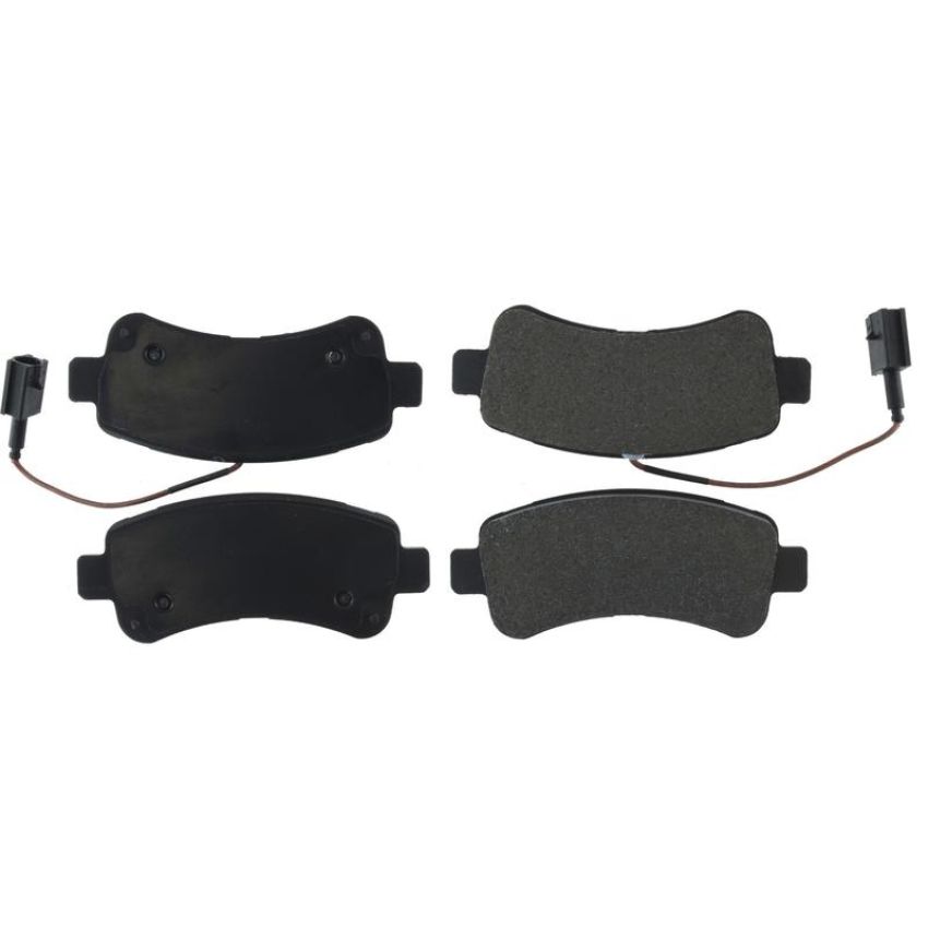 CENTRIC PARTS 104.17461 Posi Quiet Semi-Metallic Brake Pads with Hardware
