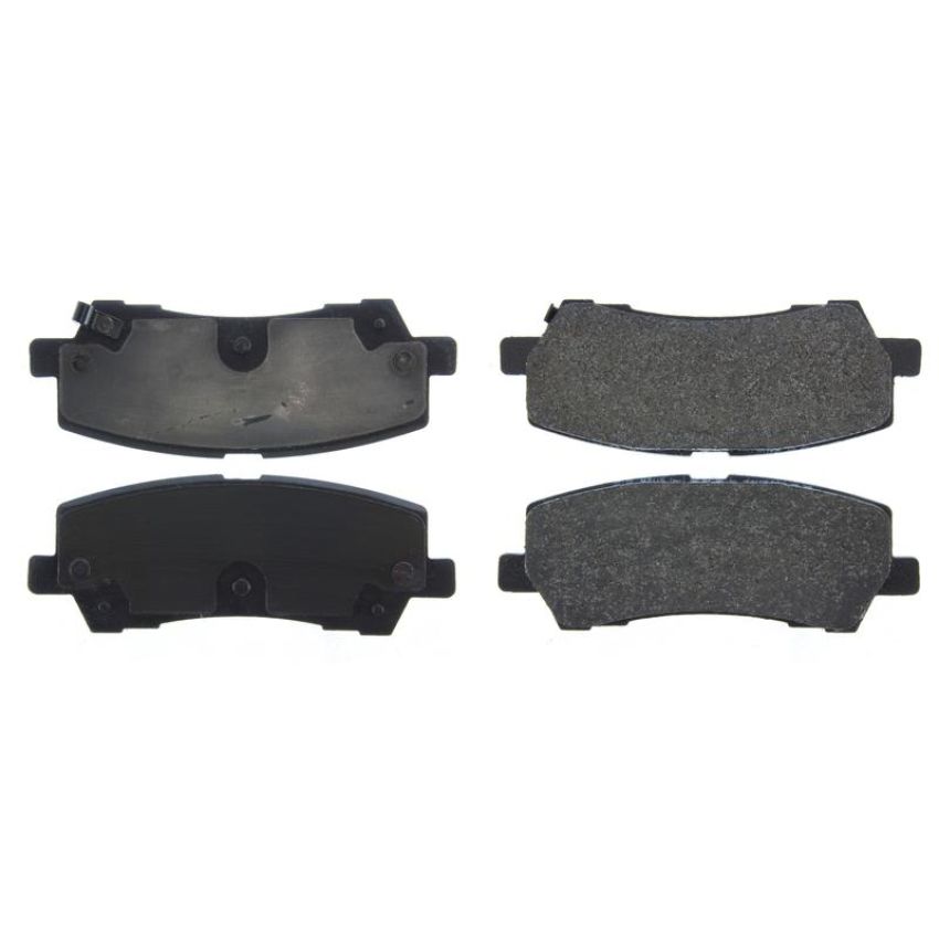 CENTRIC PARTS 104.17931 Posi Quiet Semi-Metallic Brake Pads with Hardware