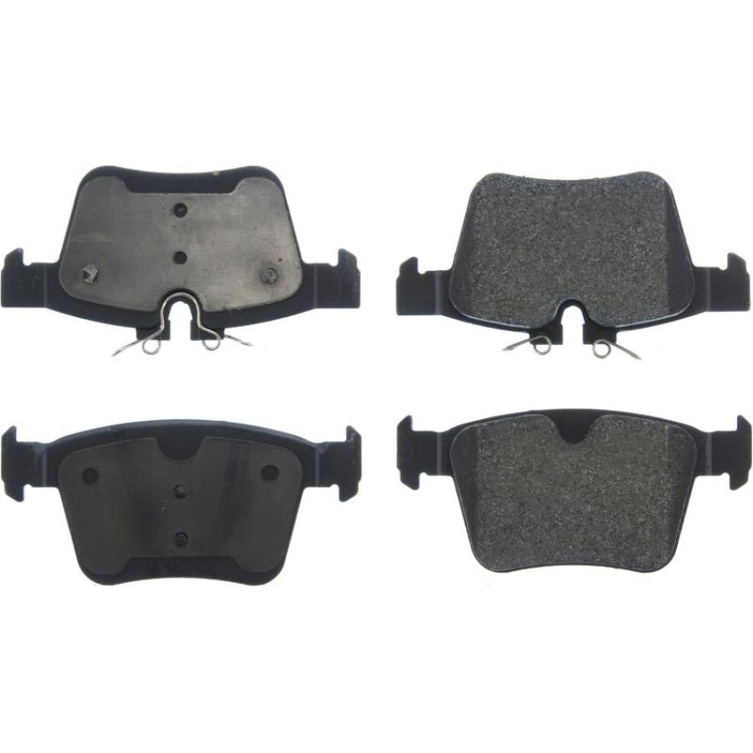 CENTRIC PARTS 104.18210 Posi Quiet Semi-Metallic Brake Pads with Hardware
