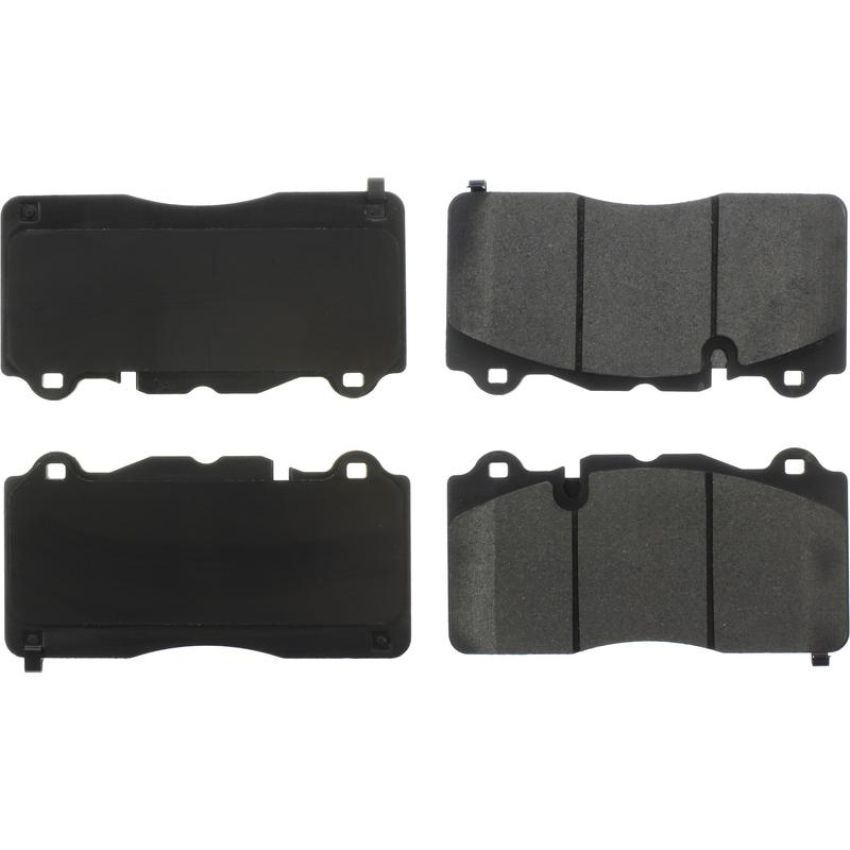 CENTRIC PARTS 104.18350 Posi Quiet Semi-Metallic Brake Pads with Hardware