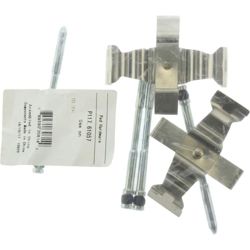 CENTRIC PARTS 104.18540 Posi Quiet Semi-Metallic Brake Pads with Hardware