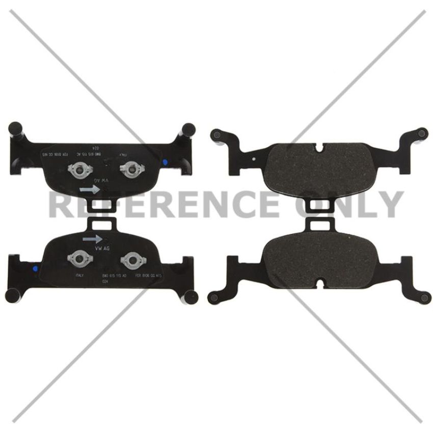 CENTRIC PARTS 104.18970 Posi Quiet Semi-Metallic Brake Pads