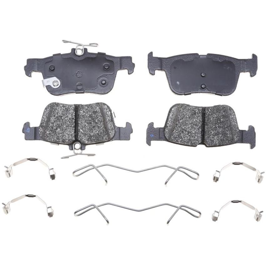 CENTRIC PARTS 104.23840 Posi Quiet Semi-Metallic Brake Pads with Hardware