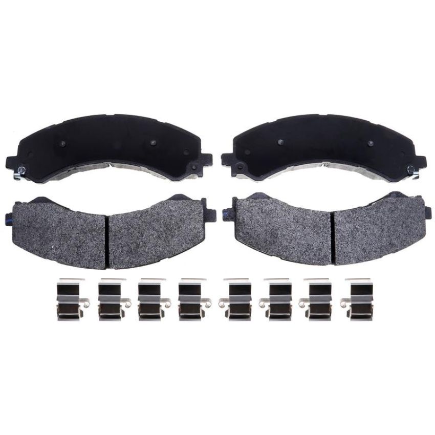 CENTRIC PARTS 104.24050 Posi Quiet Semi-Metallic Brake Pads with Hardware