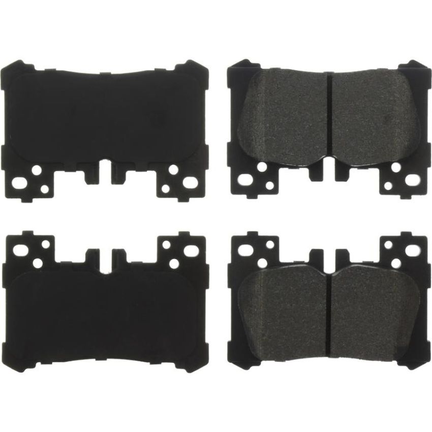 CENTRIC PARTS 104.60010 Posi Quiet Semi-Metallic Brake Pads