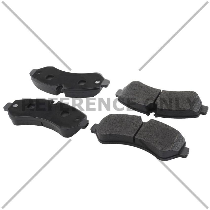 CENTRIC PARTS 104.60960 Posi Quiet Semi-Metallic Brake Pads