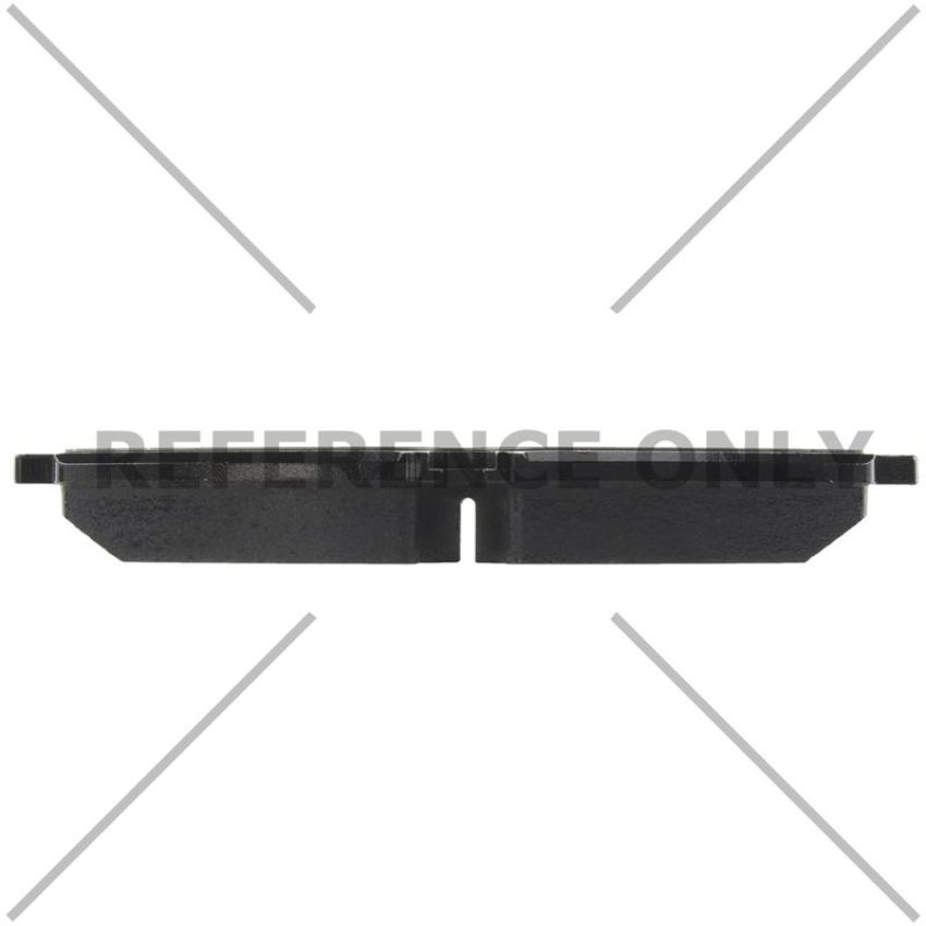 CENTRIC PARTS 104.60960 Posi Quiet Semi-Metallic Brake Pads