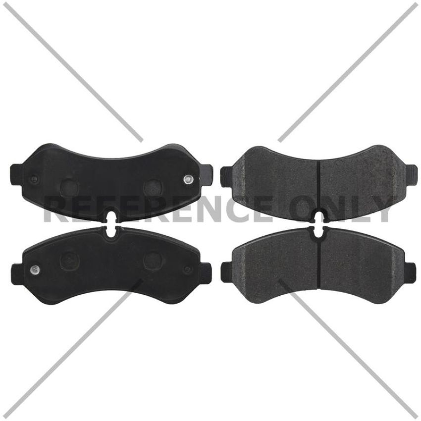 CENTRIC PARTS 104.60960 Posi Quiet Semi-Metallic Brake Pads