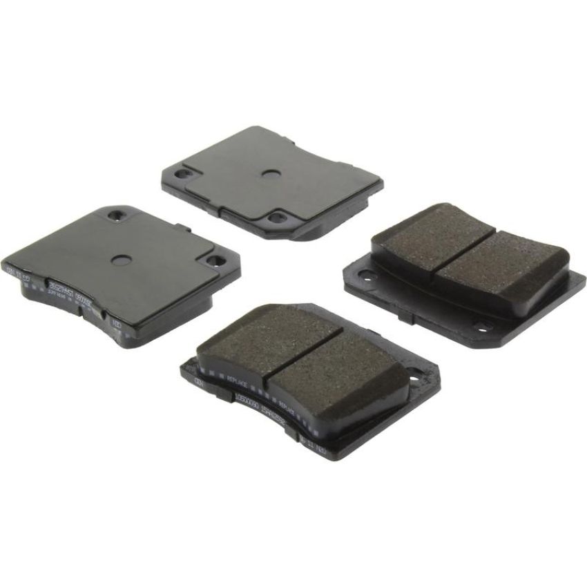 CENTRIC PARTS 105.00090 Posi Quiet Ceramic Brake Pads with Shims
