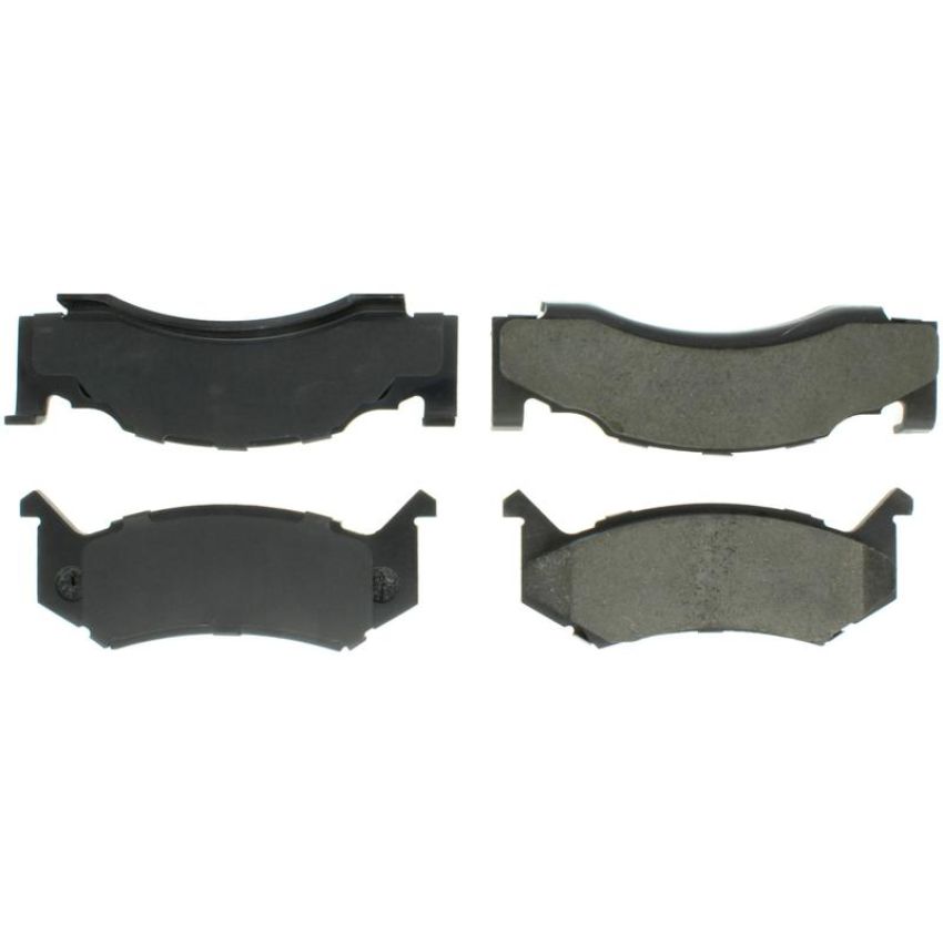 CENTRIC PARTS 105.01230 Posi Quiet Ceramic Brake Pads with Shims and Hardware