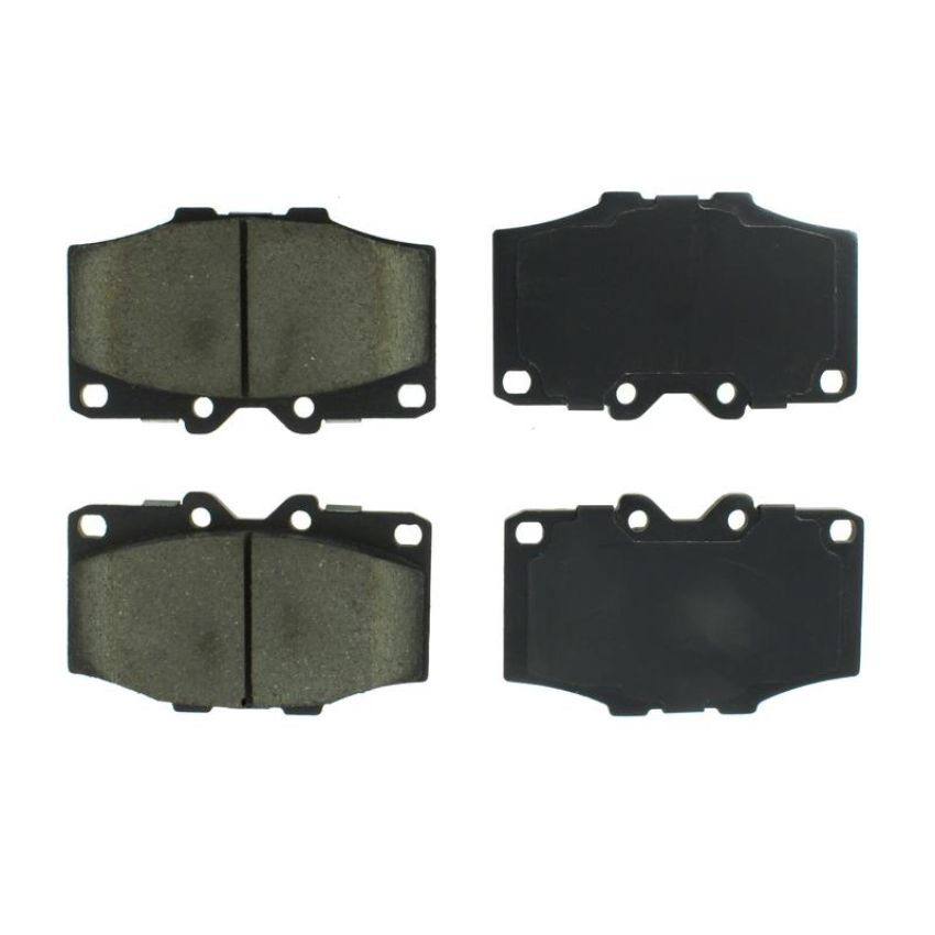 CENTRIC PARTS 105.01370 Posi Quiet Ceramic Brake Pads with Shims and Hardware