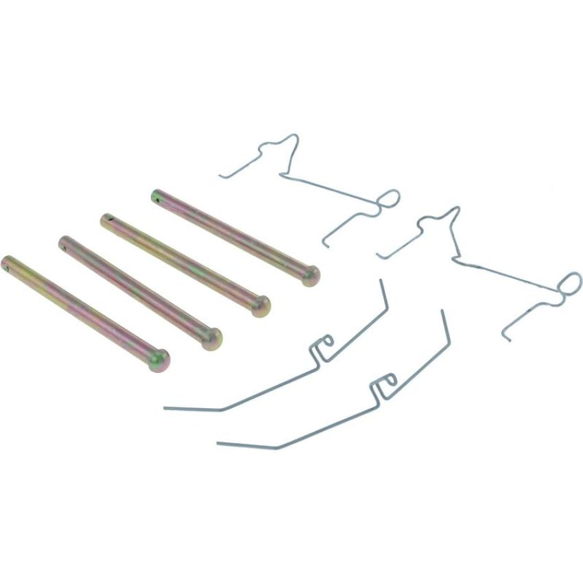 CENTRIC PARTS 105.01371 Posi Quiet Ceramic Brake Pads with Shims and Hardware