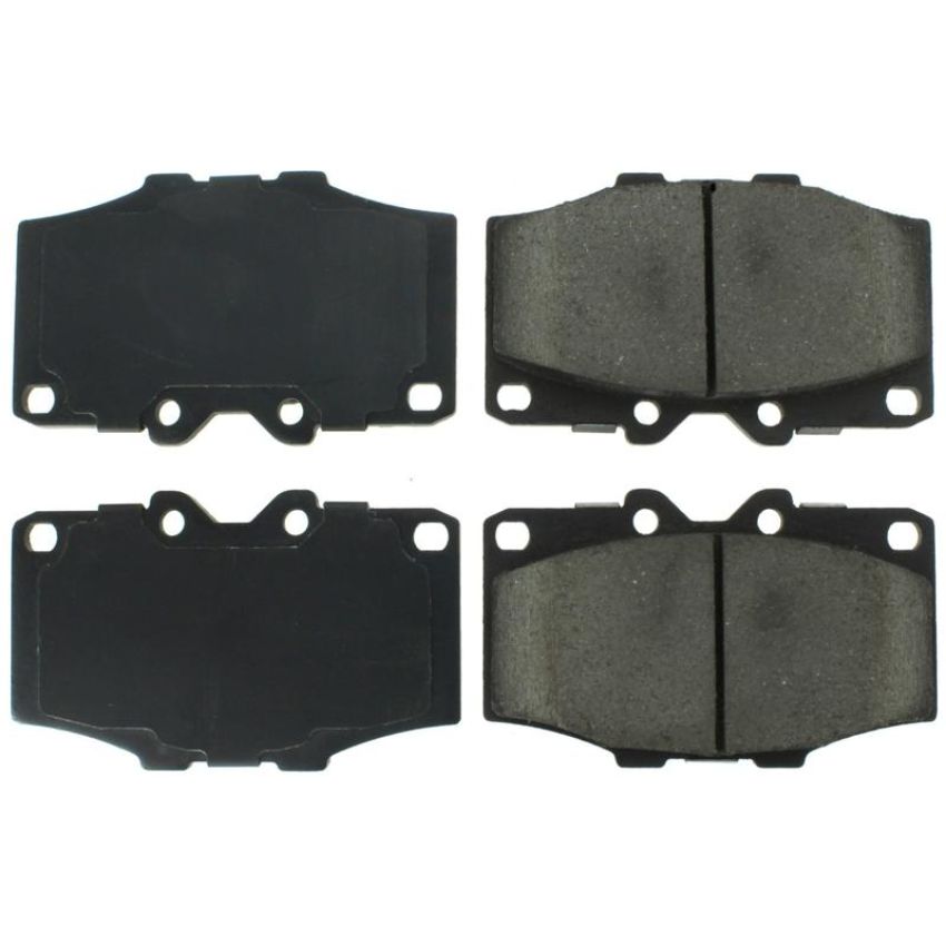 CENTRIC PARTS 105.01371 Posi Quiet Ceramic Brake Pads with Shims and Hardware