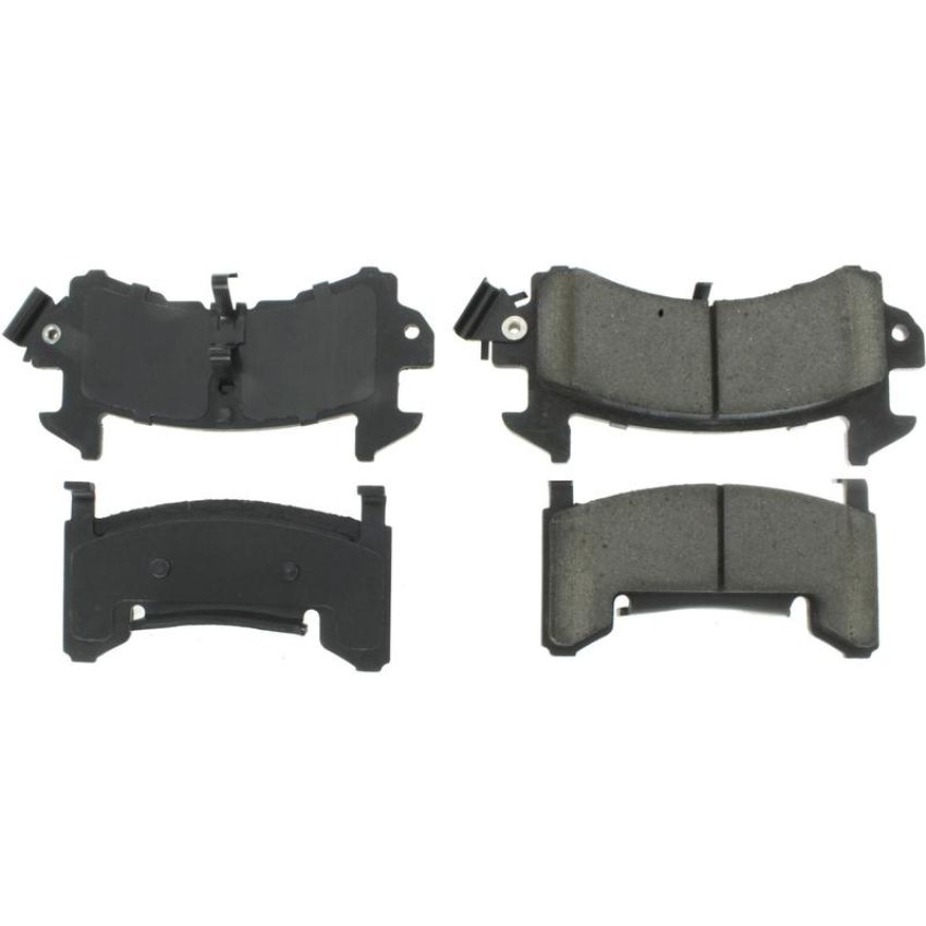 CENTRIC PARTS 105.01540 Posi Quiet Ceramic Brake Pads with Shims and Hardware