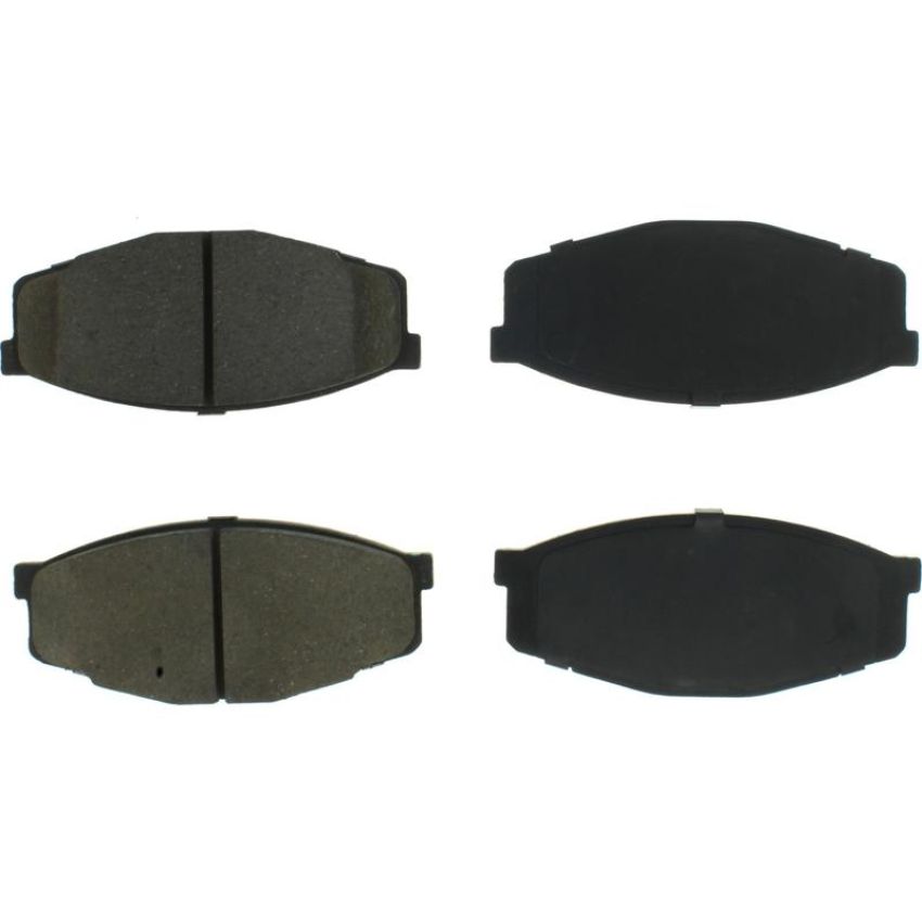 CENTRIC PARTS 105.02070 Posi Quiet Ceramic Brake Pads with Shims and Hardware