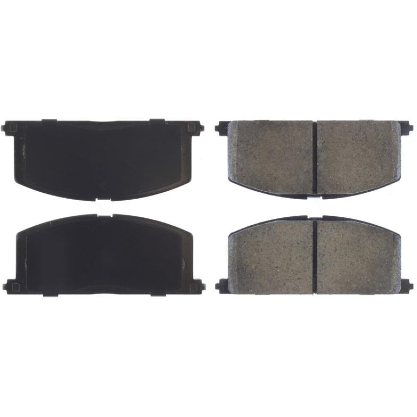 CENTRIC PARTS 105.02420 Posi Quiet Ceramic Brake Pads with Shims and Hardware