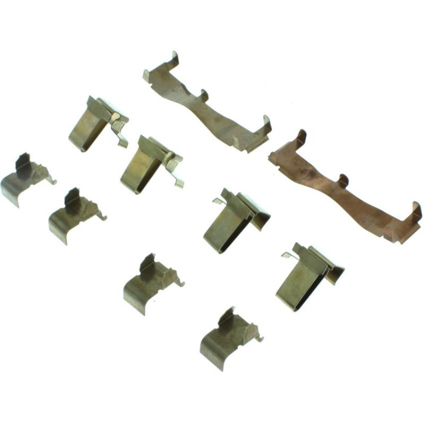 CENTRIC PARTS 105.02450 Posi Quiet Ceramic Brake Pads with Shims and Hardware