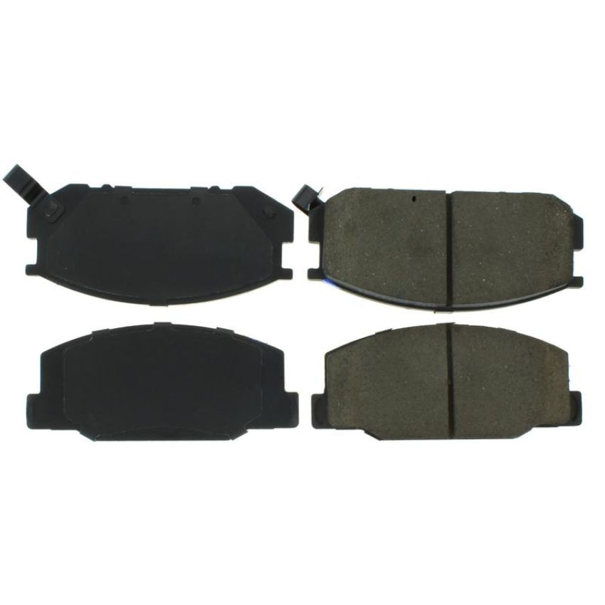 CENTRIC PARTS 105.02450 Posi Quiet Ceramic Brake Pads with Shims and Hardware