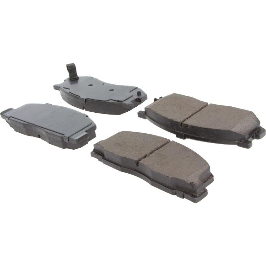 CENTRIC PARTS 105.02630 Posi Quiet Ceramic Brake Pads with Shims and Hardware