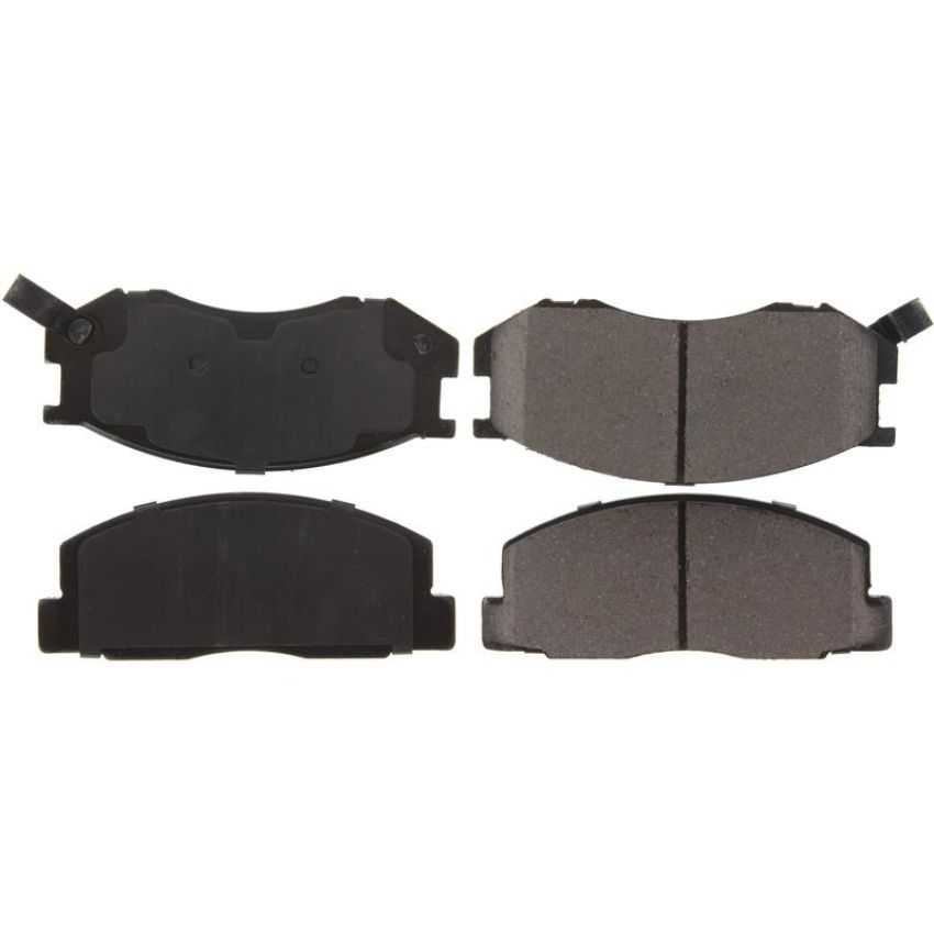CENTRIC PARTS 105.02630 Posi Quiet Ceramic Brake Pads with Shims and Hardware