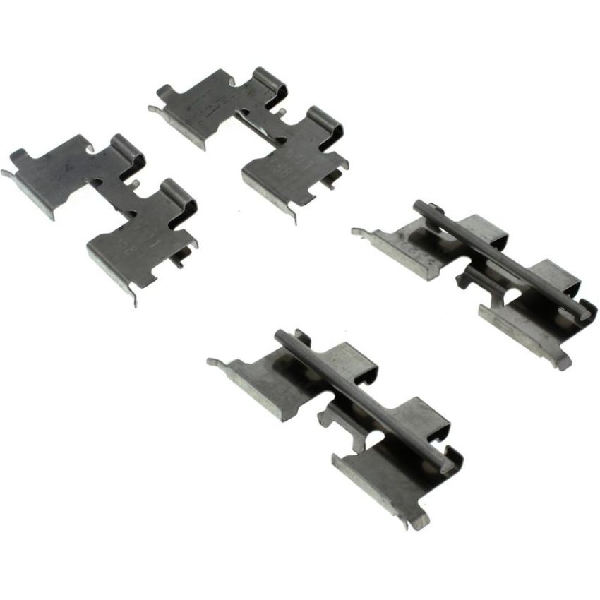 CENTRIC PARTS 105.02720 Posi Quiet Ceramic Brake Pads with Shims and Hardware