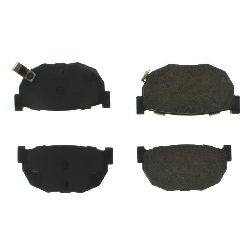 CENTRIC PARTS 105.02720 Posi Quiet Ceramic Brake Pads with Shims and Hardware