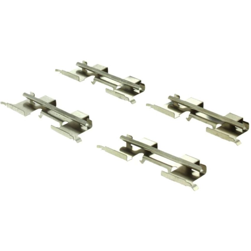 CENTRIC PARTS 105.02721 Posi Quiet Ceramic Brake Pads with Shims and Hardware