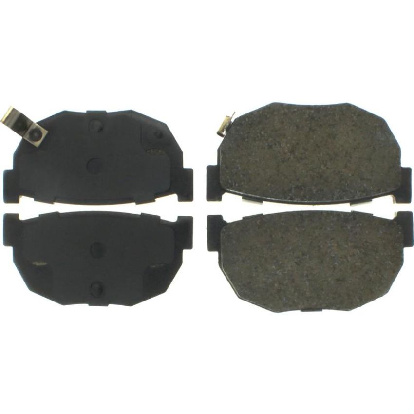 CENTRIC PARTS 105.02721 Posi Quiet Ceramic Brake Pads with Shims and Hardware