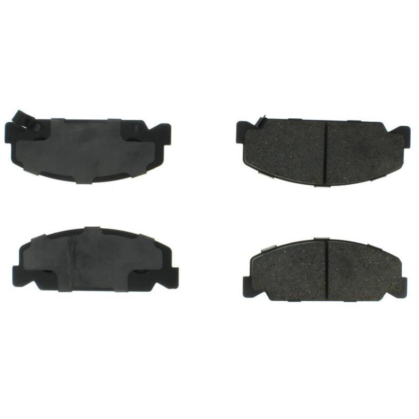 CENTRIC PARTS 105.02730 Posi Quiet Ceramic Brake Pads with Shims and Hardware