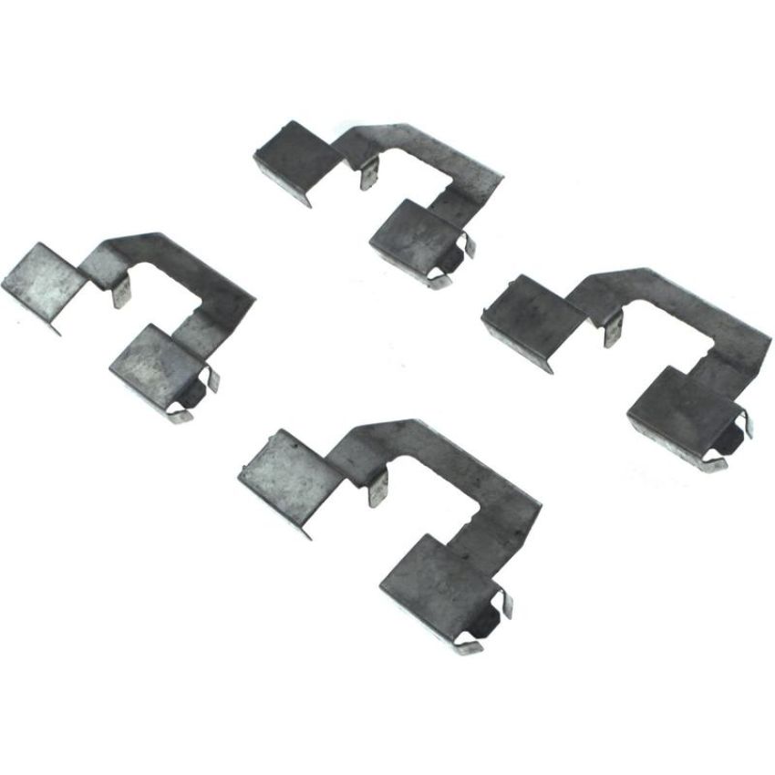 CENTRIC PARTS 105.02990 Posi Quiet Ceramic Brake Pads with Shims and Hardware