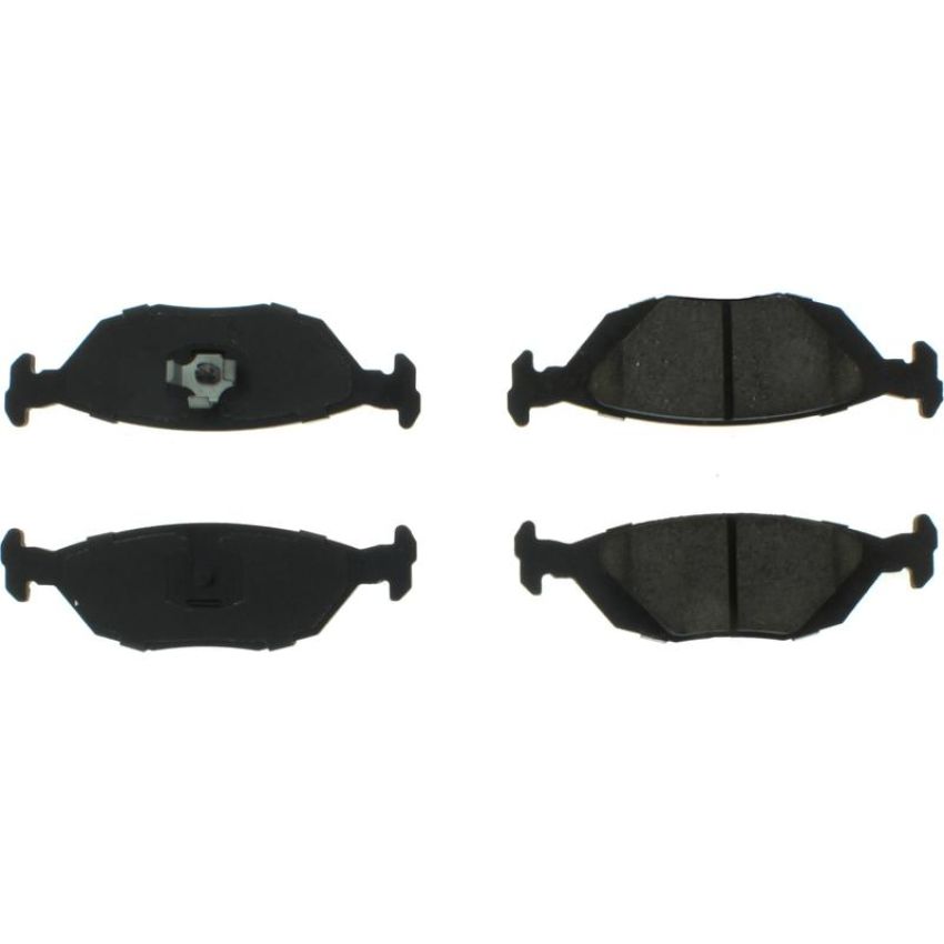 CENTRIC PARTS 105.03220 Posi Quiet Ceramic Brake Pads with Shims and Hardware