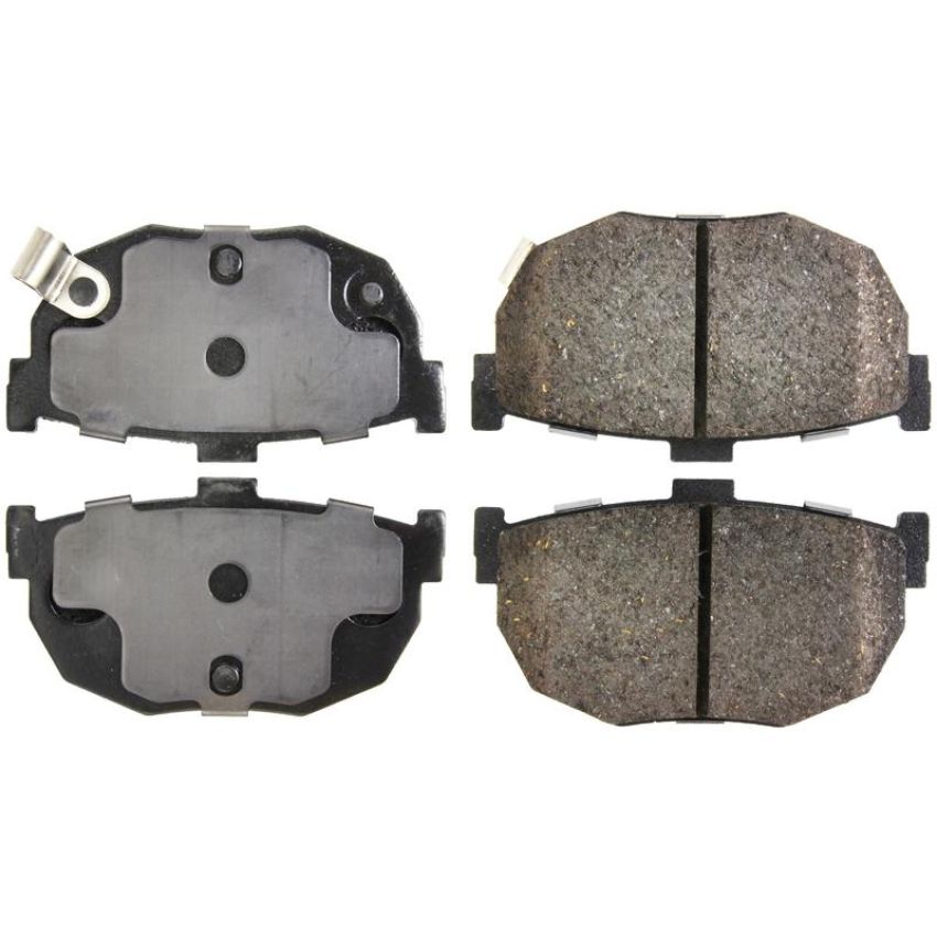 CENTRIC PARTS 105.03231 Posi Quiet Ceramic Brake Pads with Shims and Hardware
