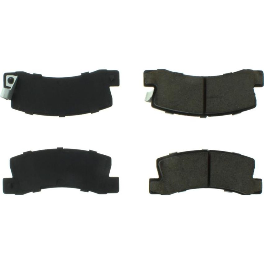 CENTRIC PARTS 105.03250 Posi Quiet Ceramic Brake Pads with Shims and Hardware