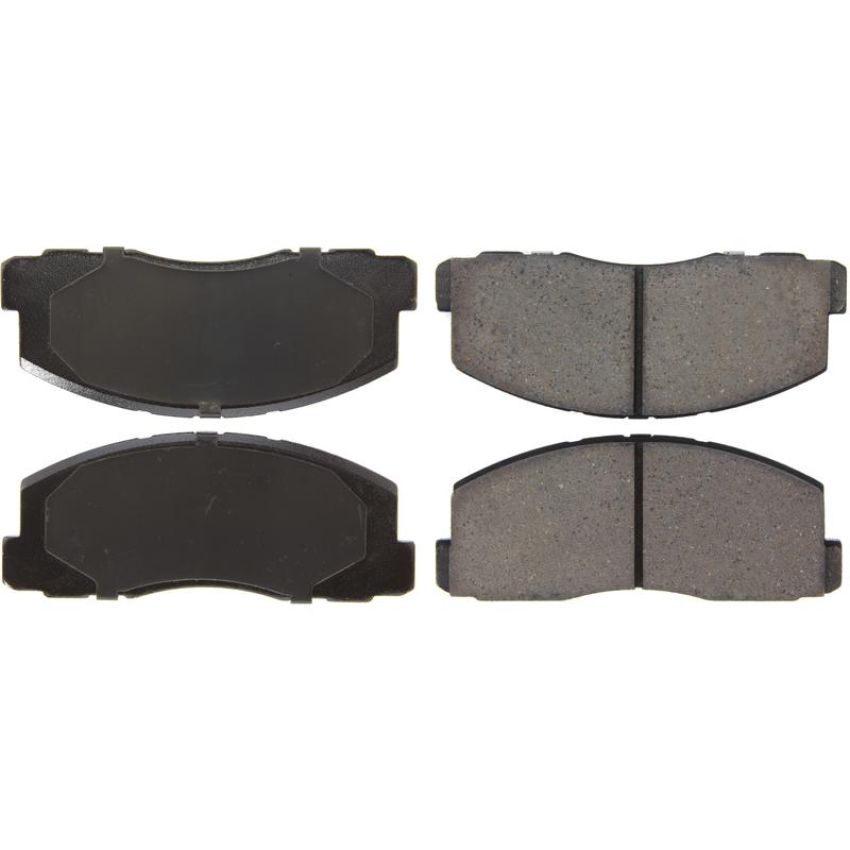 CENTRIC PARTS 105.03280 Posi Quiet Ceramic Brake Pads with Shims