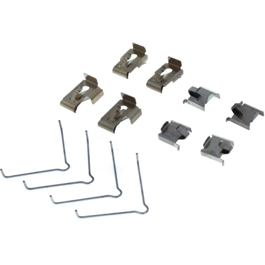 CENTRIC PARTS 105.03320 Posi Quiet Ceramic Brake Pads with Shims and Hardware