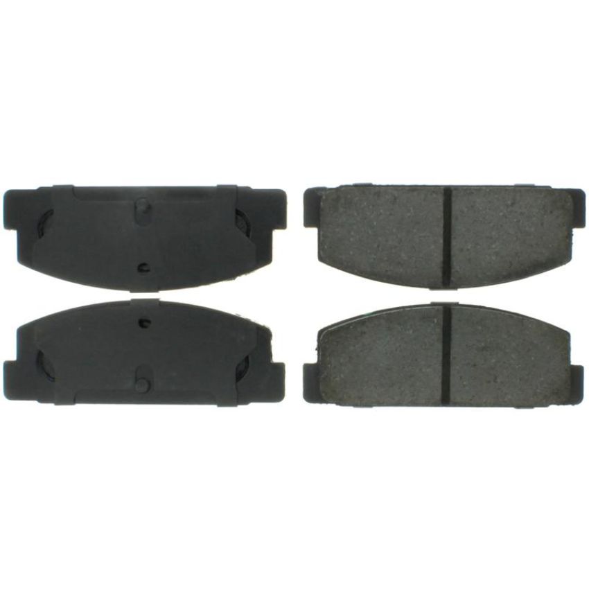 CENTRIC PARTS 105.03320 Posi Quiet Ceramic Brake Pads with Shims and Hardware