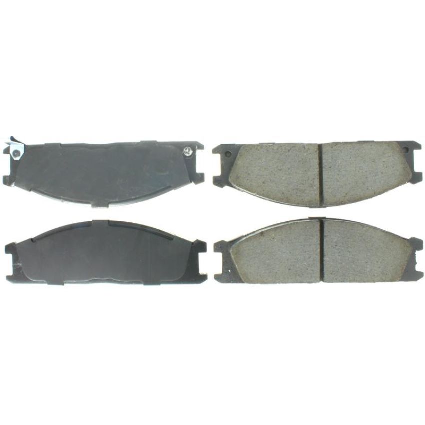 CENTRIC PARTS 105.03330 Posi Quiet Ceramic Brake Pads with Shims and Hardware
