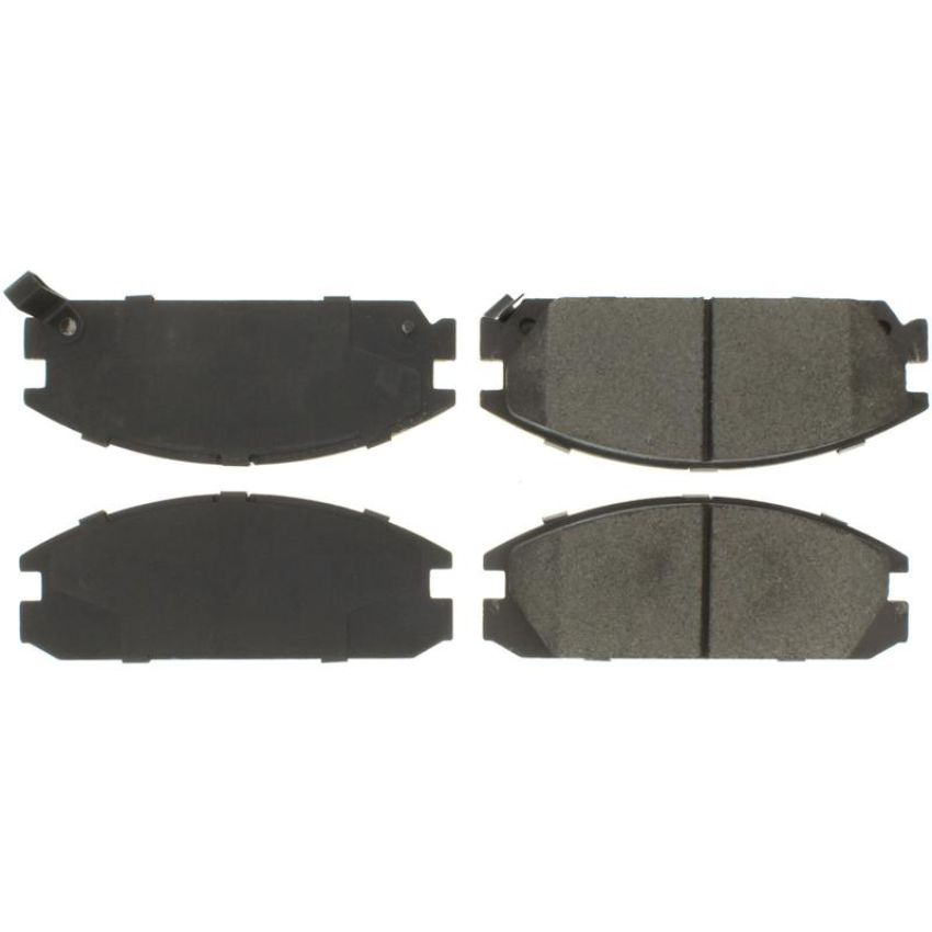CENTRIC PARTS 105.03340 Posi Quiet Ceramic Brake Pads with Shims and Hardware