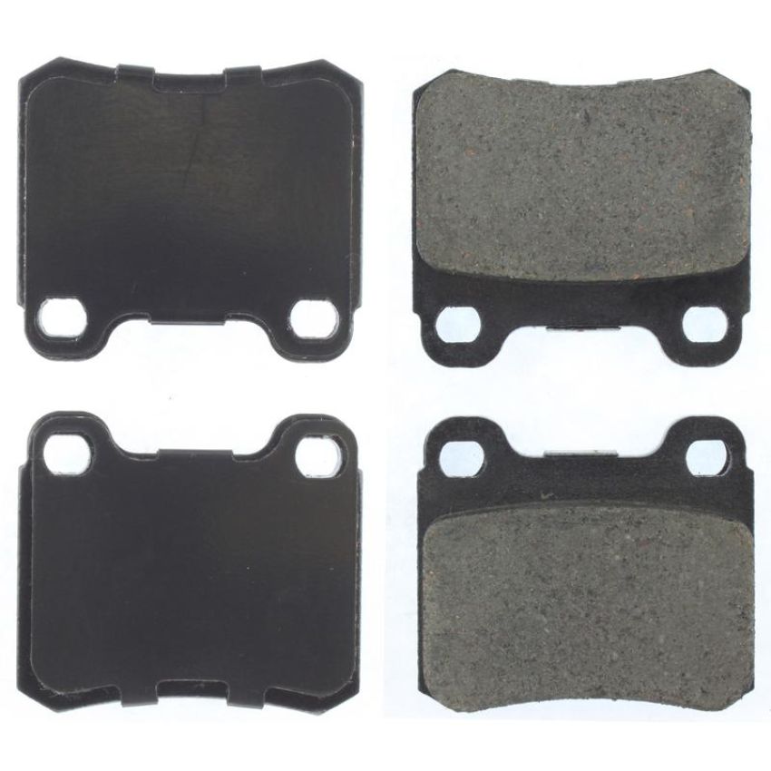CENTRIC PARTS 105.03350 Posi Quiet Ceramic Brake Pads with Shims