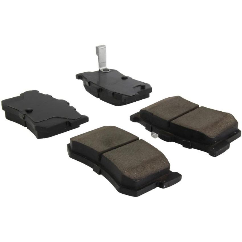 CENTRIC PARTS 105.03420 Posi Quiet Ceramic Brake Pads with Shims and Hardware