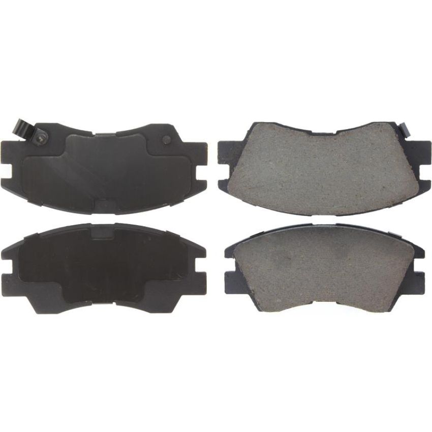 CENTRIC PARTS 105.03490 Posi Quiet Ceramic Brake Pads with Shims and Hardware