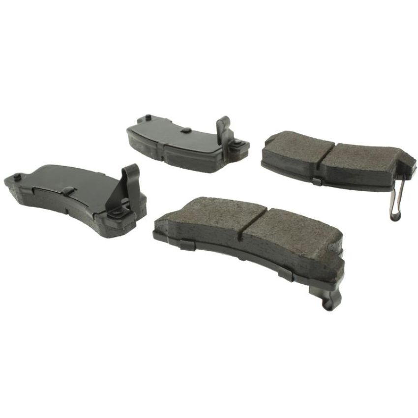CENTRIC PARTS 105.03520 Posi Quiet Ceramic Brake Pads with Shims and Hardware