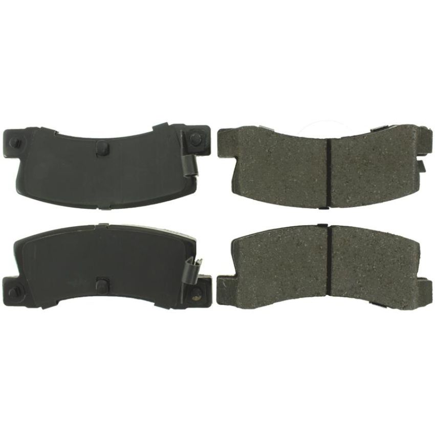 CENTRIC PARTS 105.03520 Posi Quiet Ceramic Brake Pads with Shims and Hardware