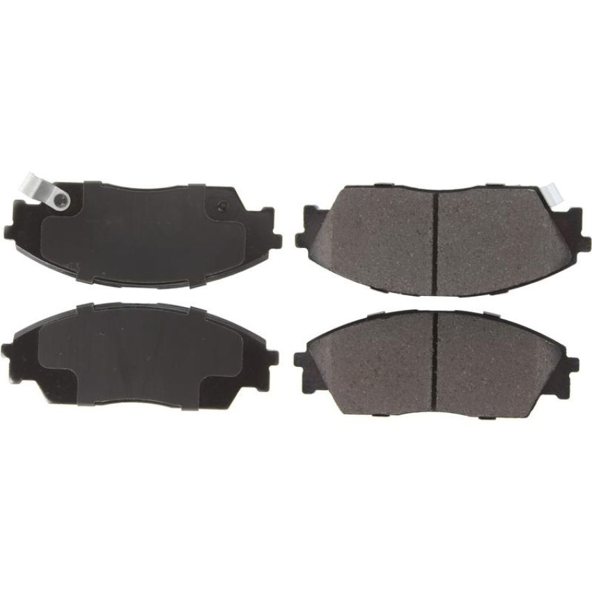 CENTRIC PARTS 105.03730 Posi Quiet Ceramic Brake Pads with Shims and Hardware