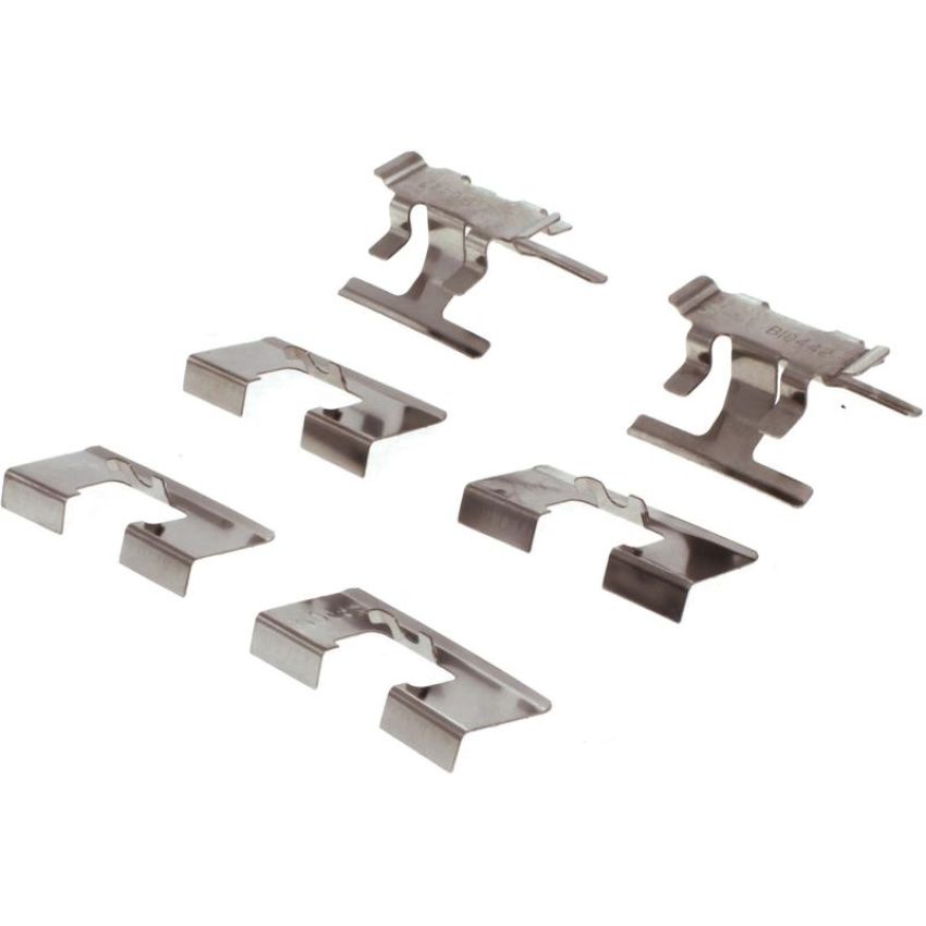 CENTRIC PARTS 105.03741 Posi Quiet Ceramic Brake Pads with Shims and Hardware