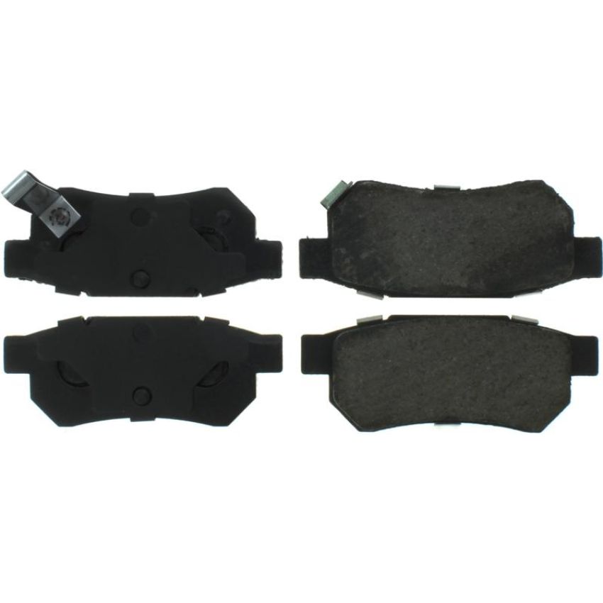 CENTRIC PARTS 105.03741 Posi Quiet Ceramic Brake Pads with Shims and Hardware