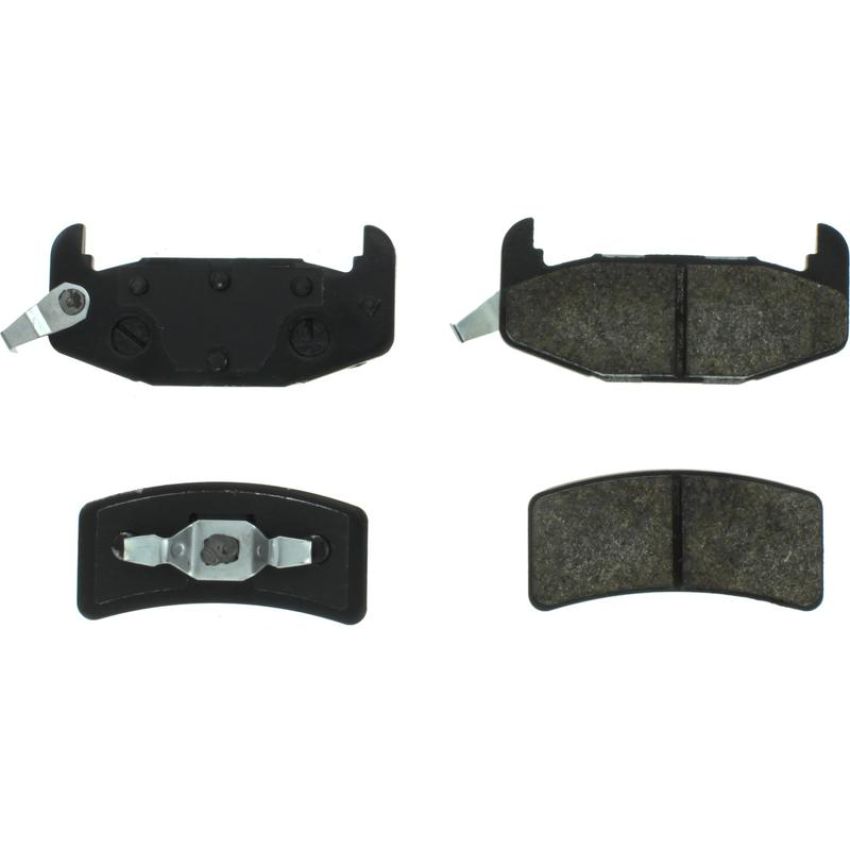 CENTRIC PARTS 105.03770 Posi Quiet Ceramic Brake Pads with Shims and Hardware