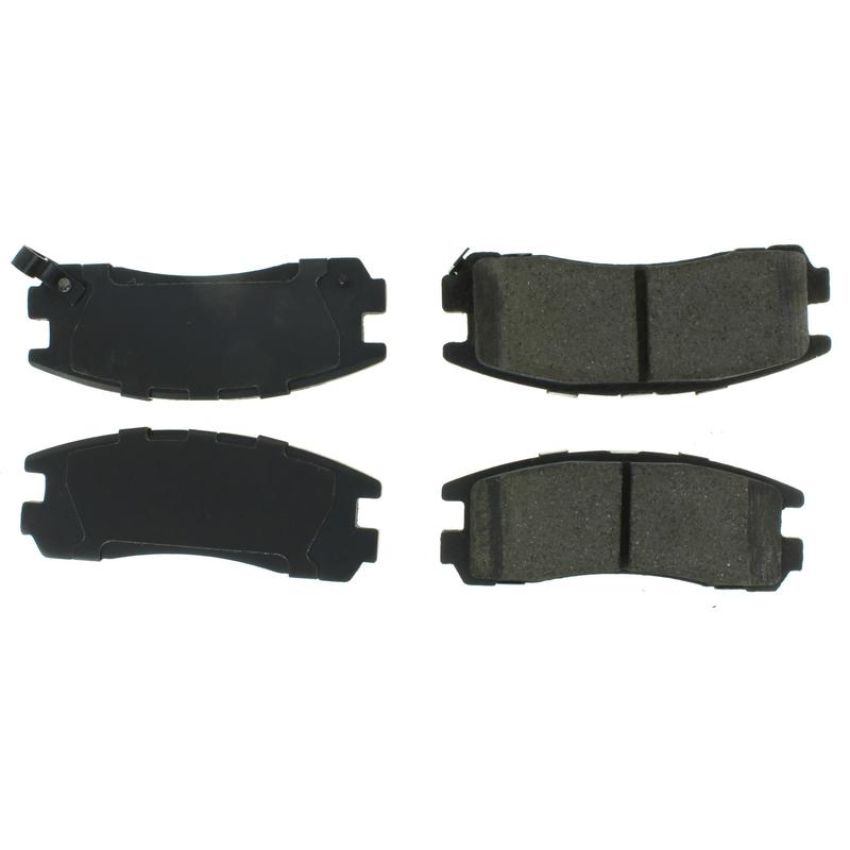 CENTRIC PARTS 105.03830 Posi Quiet Ceramic Brake Pads with Shims and Hardware
