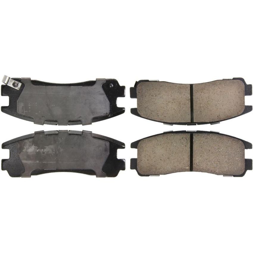 CENTRIC PARTS 105.03831 Posi Quiet Ceramic Brake Pads with Shims and Hardware